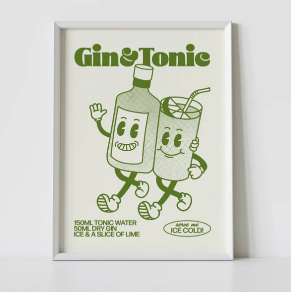 gin tonic poster