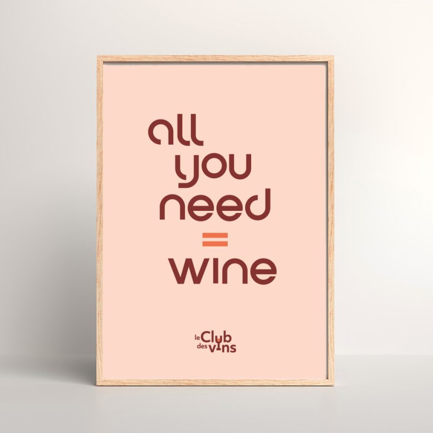 all you need is wine