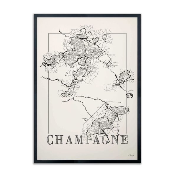 champagne poster